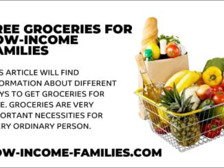 Free Groceries for Low-Income Families