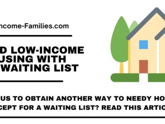 Find Low-Income Housing with No Waiting List