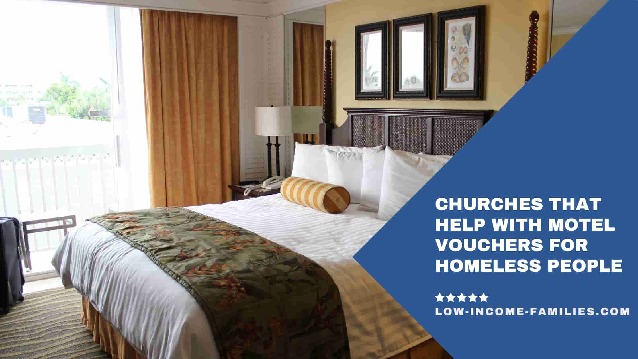 Churches That Help with Motel Vouchers for Homeless People