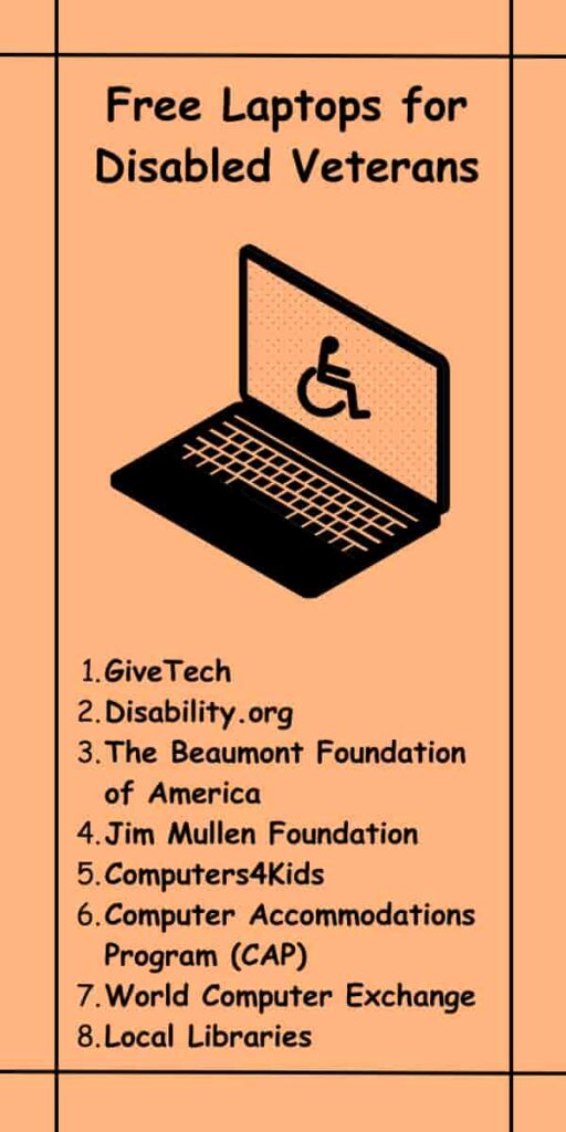 Free Laptops for Disabled Veterans