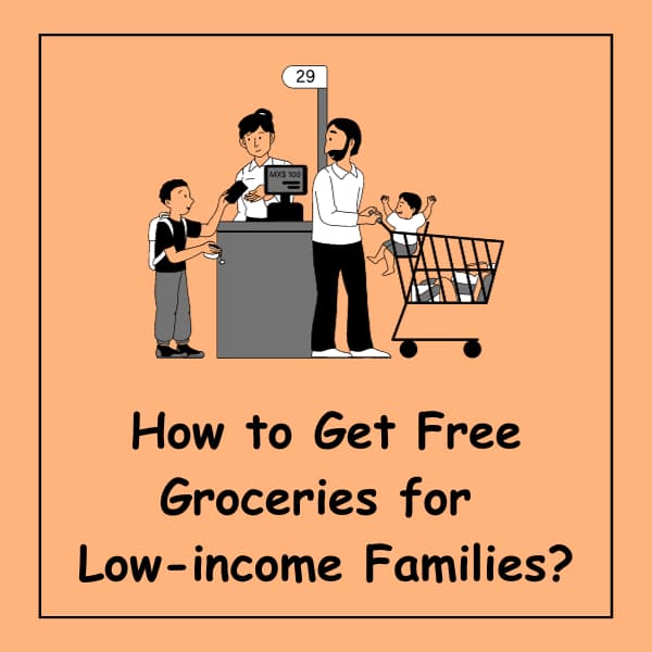 How to Get Free Groceries for Low-income Families?
