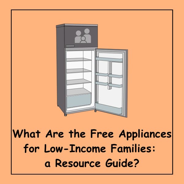 What Are the Free Appliances for Low-Income Families: a Resource Guide?