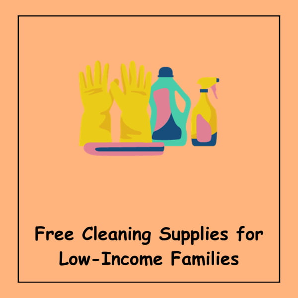 Free Cleaning Supplies for Low-Income Families