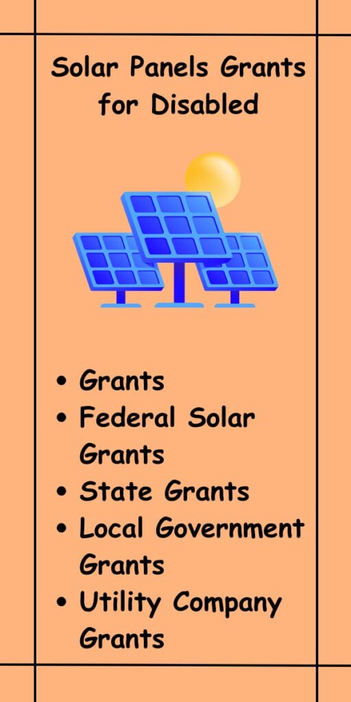 Solar Panels Grants for Disabled
