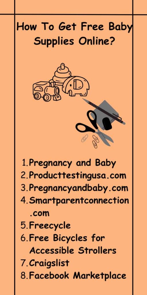 How To Get Free Baby Supplies Online