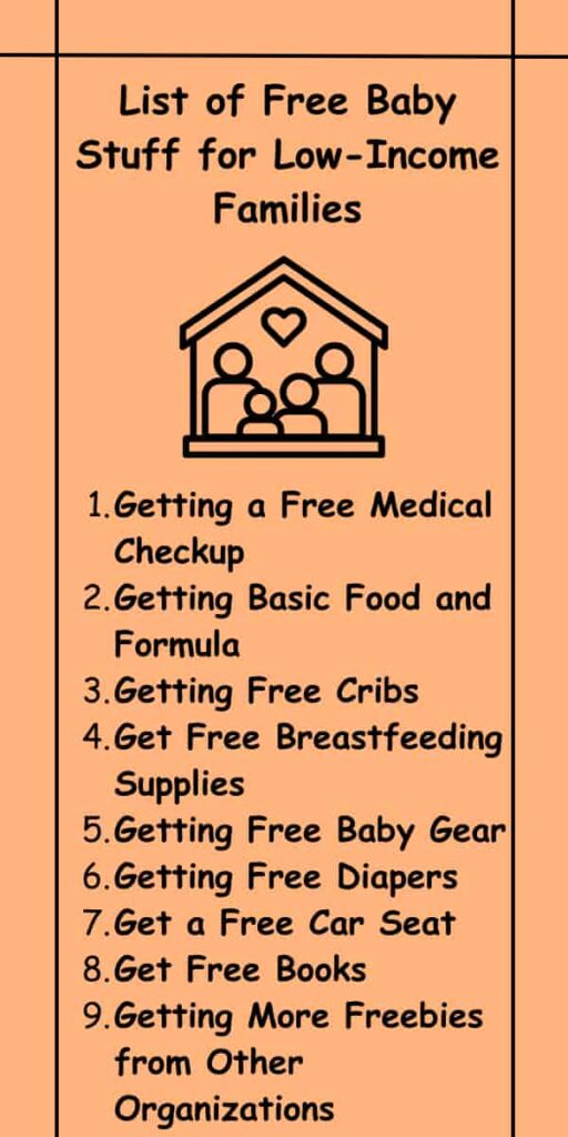 List of Free Baby Stuff for Low-Income Families