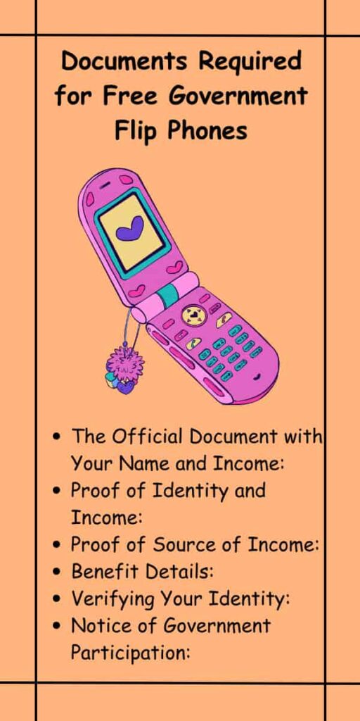 Documents Required for Free Government Flip Phones
