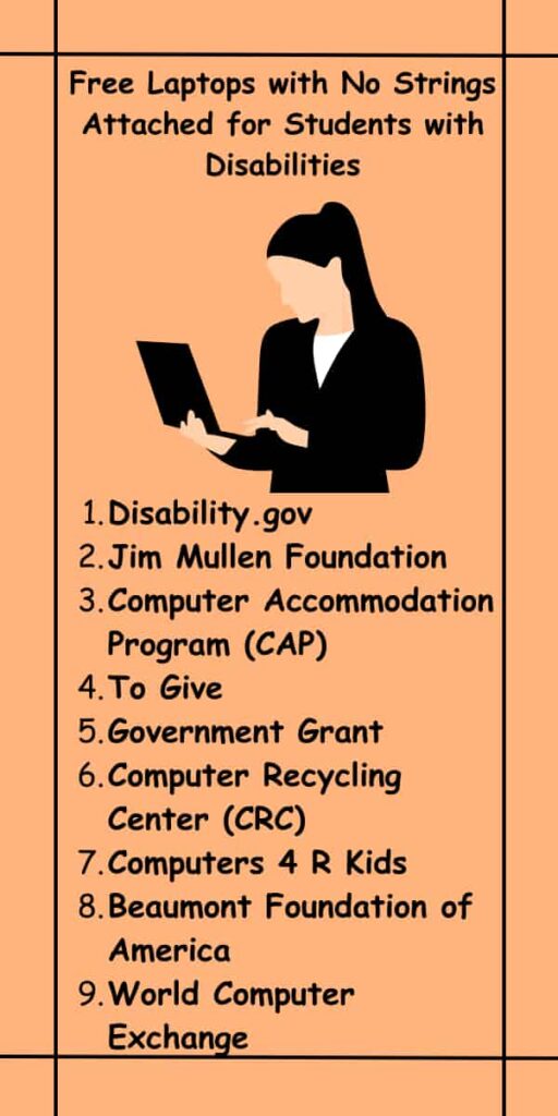 Free Laptops with No Strings Attached for Students with Disabilities