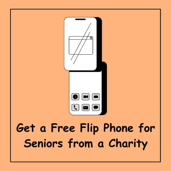 Get a Free Flip Phone for Seniors from a Charity