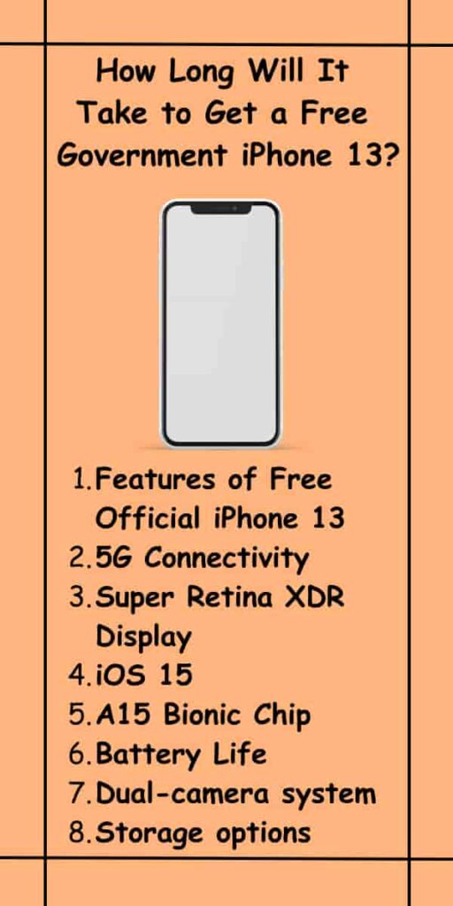 How Long Will It Take to Get a Free Government iPhone 13?