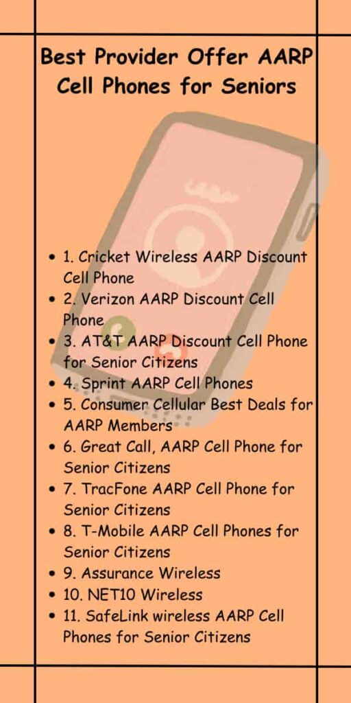 Best Provider Offer AARP Cell Phones for Seniors
