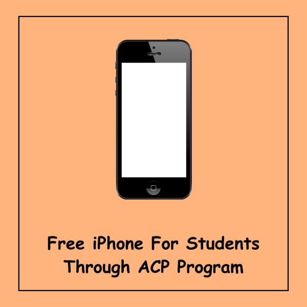 Free iPhone For Students Through ACP Program