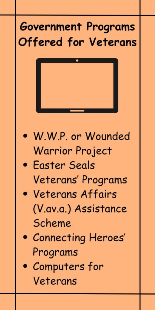 Government Programs Offered for Veterans
