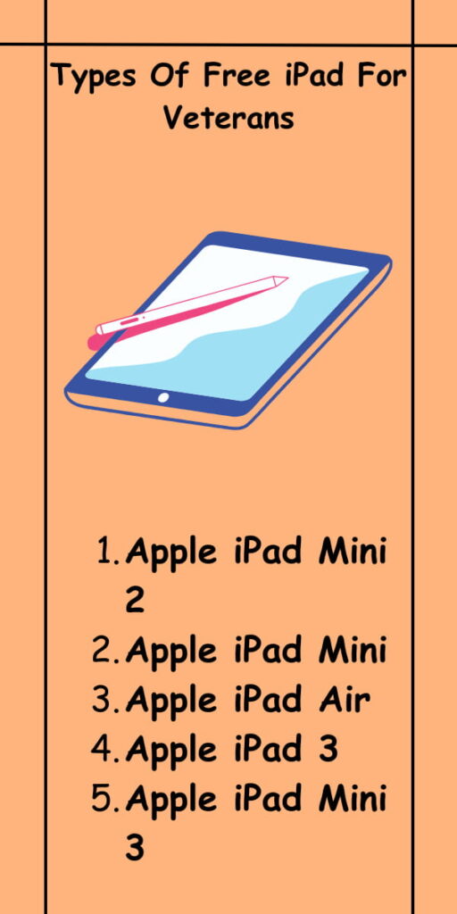 Types Of Free iPad For Veterans