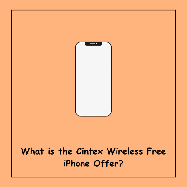 What is the Cintex Wireless Free iPhone Offer?