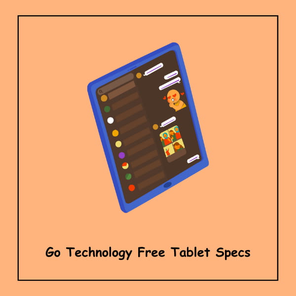 Go Technology Free Tablet Specs