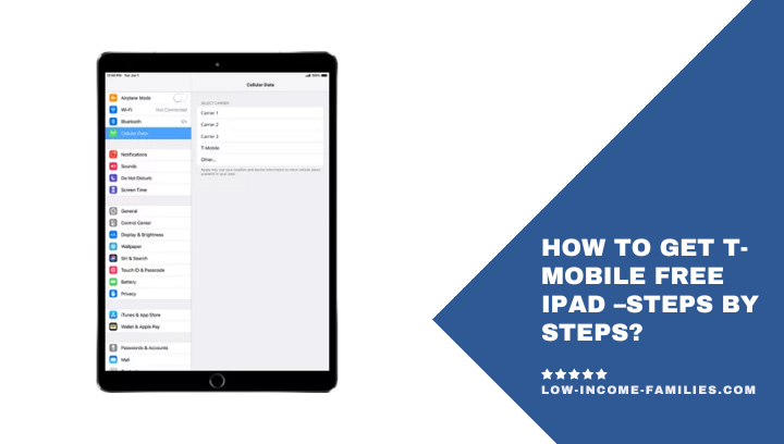 How to Get T-Mobile Free iPad –Steps by Steps?