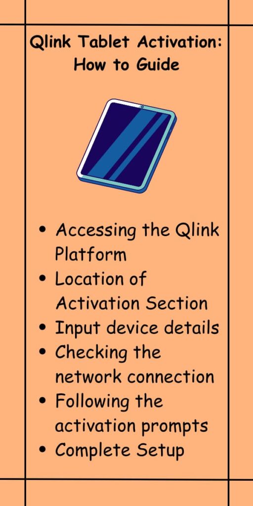 Qlink Tablet Activation: How to Guide