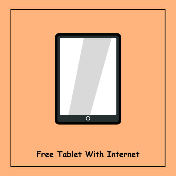 Free Tablet With Internet