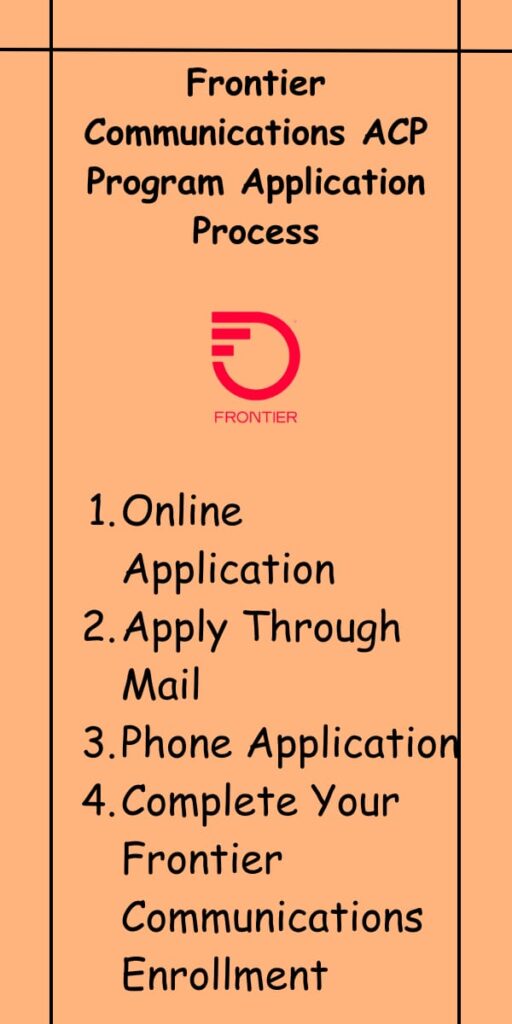 Frontier Communications ACP Program Application Process