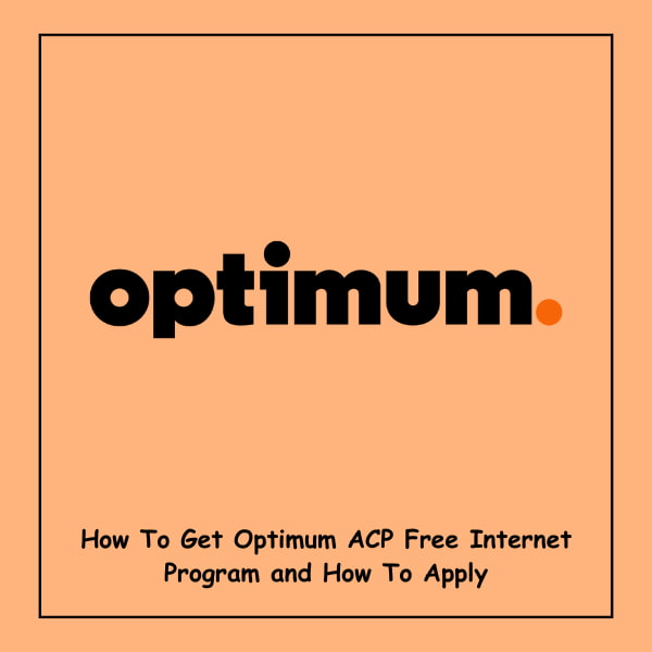How To Get Optimum ACP Free Internet Program and How To Apply