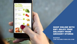 Shop Online With EBT: Enjoy Free Delivery From Grocery Stores