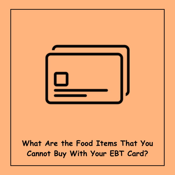 What Are the Food Items That You Cannot Buy With Your EBT Card?